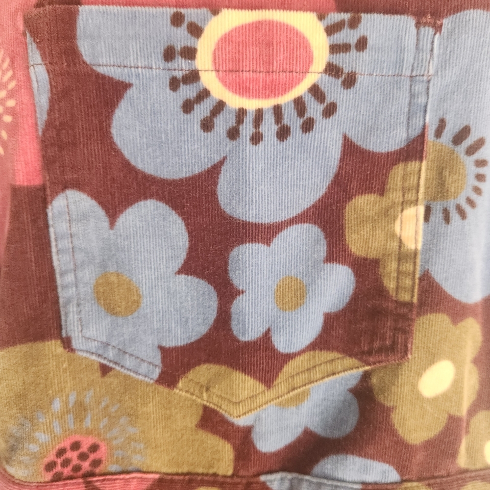 Modcloth Brown Floral Jumpsuit - Picture 4 of 8
